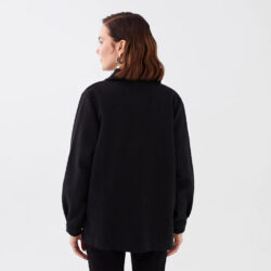 Classic BLACK Shirt Jacket - Image 2
