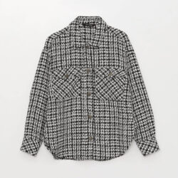 Classic BLACK Shirt Jacket - Image 3