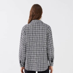 Classic BLACK Shirt Jacket - Image 4