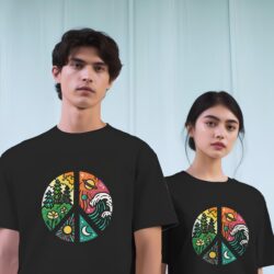 Regular Fit Printed T-Shirt - Image 4