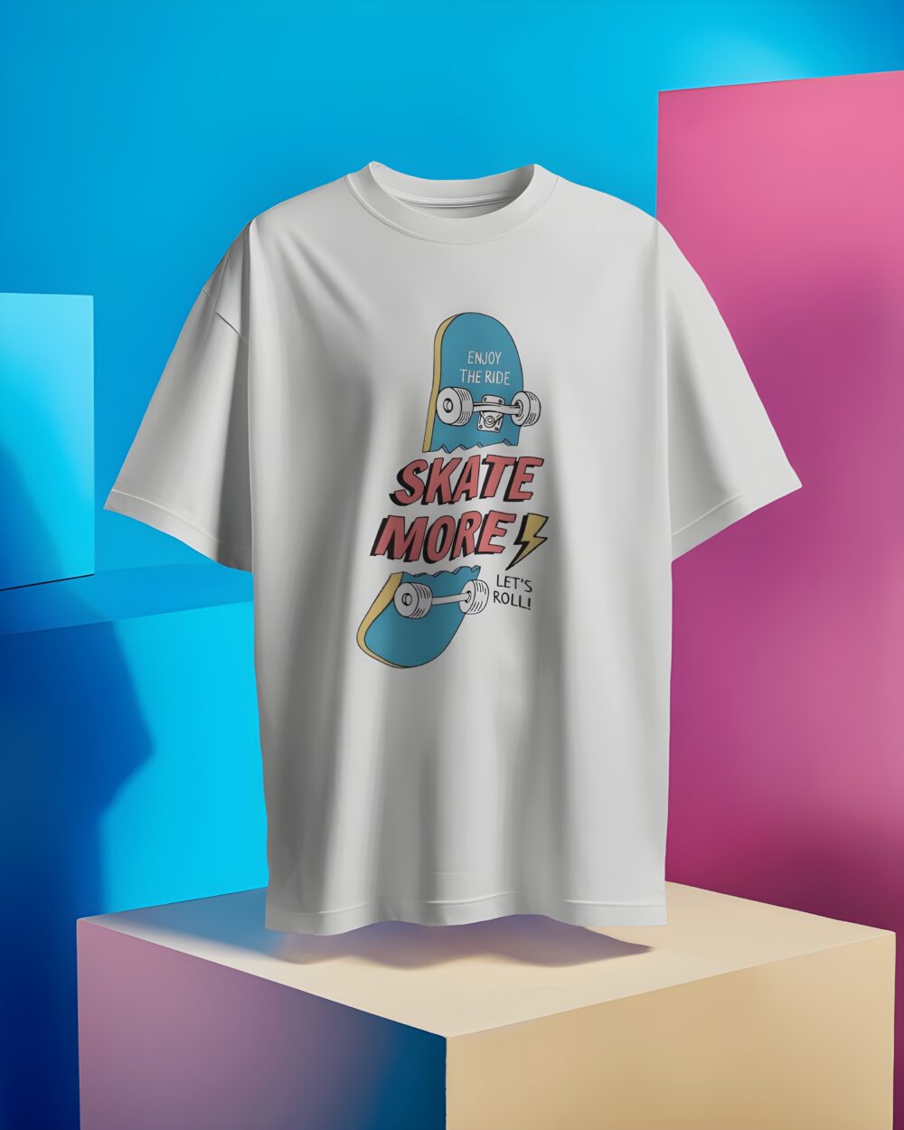 Regular Fit Printed T-Shirt - Image 4